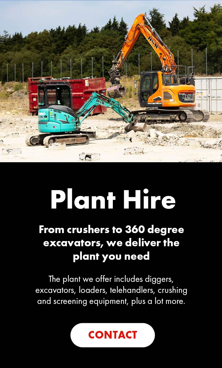 Plant Hire advert for Blog Sidebar - DSW Group